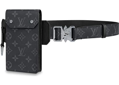 louis vuitton monogram eclipse canvas verso belt|louis Vuitton Monogram wallet price.